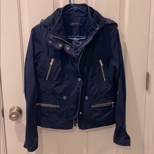 Navy blue Zara jacket
